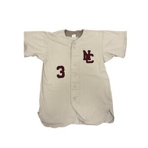 Vintage 90s Northeastern Clinton Southland Athletic Jersey baseball Size 42